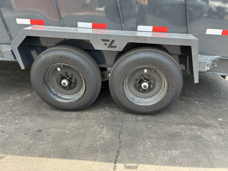 New 2027 Lamar Trailers 83"x16'-14K Gooseneck Dump Trailer