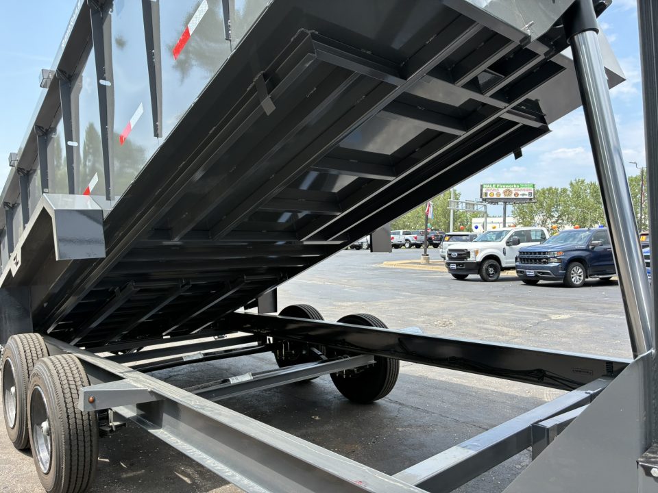 New 2027 Lamar Trailers 83"x16'-14K Gooseneck Dump Trailer