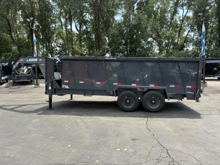 New 2027 Lamar Trailers 83"x16'-14K Gooseneck Dump Trailer