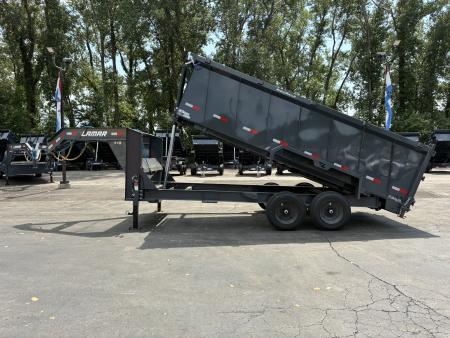 New 2027 Lamar Trailers 83 x16'-14K Gooseneck Dump Trailer