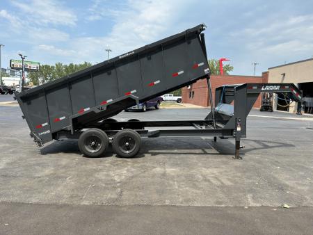 New 2027 Lamar Trailers 83"x16'-14K Gooseneck Dump Trailer