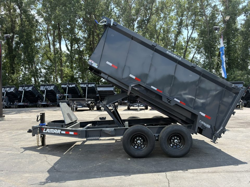 New 2027 Lamar Trailers 83"x12'-14K Dump Trailer