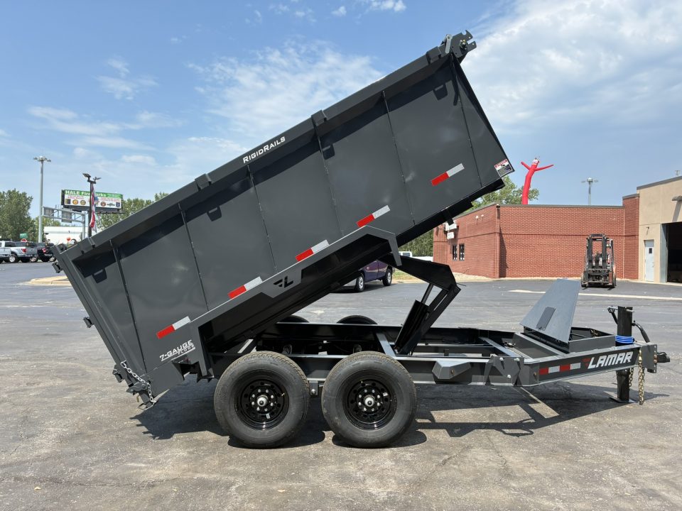 New 2027 Lamar Trailers 83"x12'-14K Dump Trailer