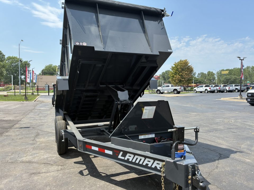 New 2027 Lamar Trailers 83"x12'-14K Dump Trailer
