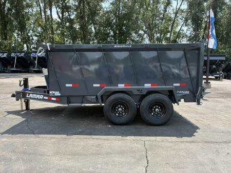 New 2027 Lamar Trailers 83"x12'-14K Dump Trailer