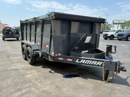 New 2027 Lamar Trailers 83"x12'-14K Dump Trailer