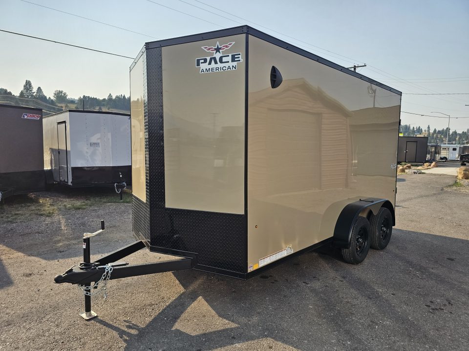 New 2027 Pace Outback DLX 7x14 7k Cargo Trailer
