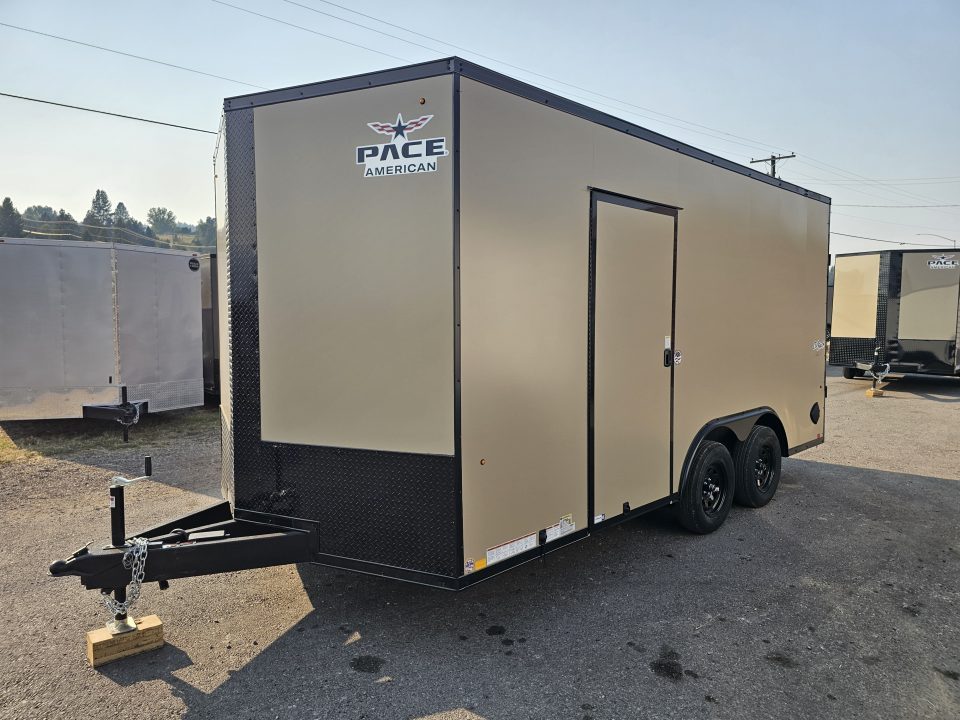 New 2027 Pace 8.5x16 Enclosed Cargo Trailer