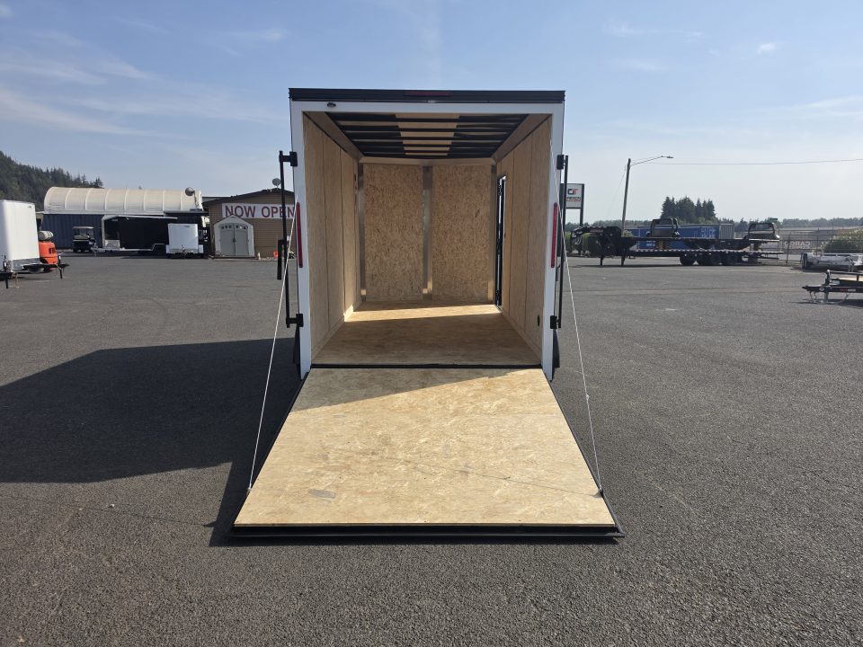 New 2026 Compass Indigo DLX 7x14 Enclosed Trailer w/ Upgrades 7K GVWR