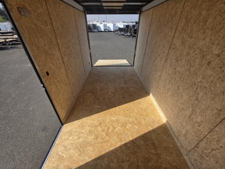 New 2026 Compass Indigo DLX 7x14 Enclosed Trailer w/ Upgrades 7K GVWR