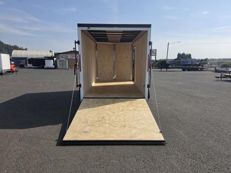 New 2026 Compass Indigo DLX 7x14 Enclosed Trailer w/ Upgrades 7K GVWR
