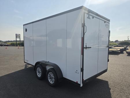 New 2026 Compass Indigo DLX 7x14 Enclosed Trailer w/ Upgrades 7K GVWR