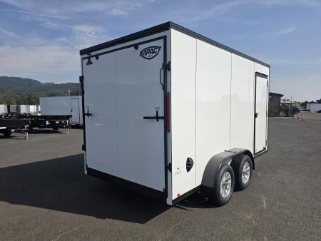 New 2026 Compass Indigo DLX 7x14 Enclosed Trailer w/ Upgrades 7K GVWR