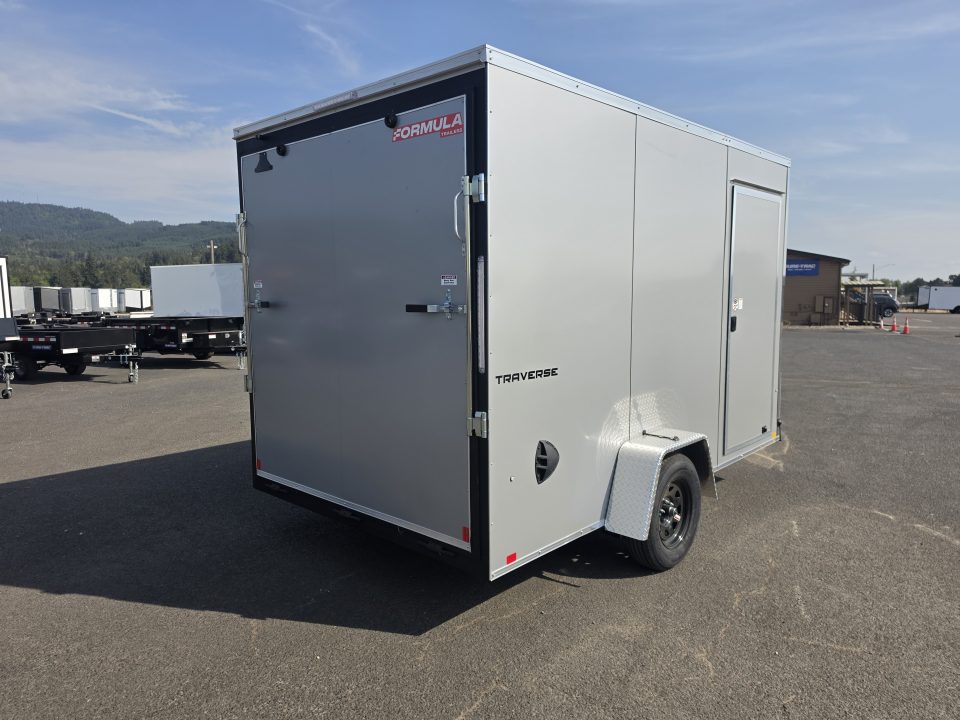 New 2027 Formula 7x12 Traverse Enclosed Trailer w/ Upgrades 3K GVWR