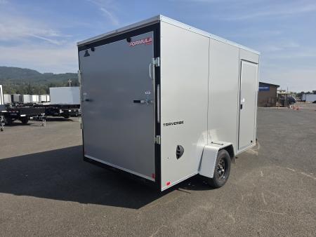 New 2027 Formula 7x12 Traverse Enclosed Trailer w/ Upgrades 3K GVWR