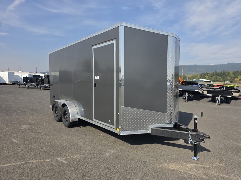 New 2027 Formula 7x16 Conquest Enclosed Trailer w/ Upgrades 7K GVWR