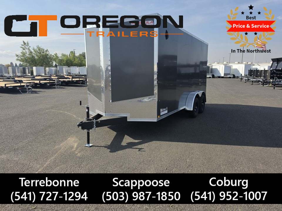 New 2027 Formula 7x16 Conquest Enclosed Trailer w/ Upgrades 7K GVWR