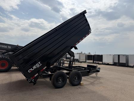 New 2027 PJ D7 DUMP TRAILER 7X14- 14K BP- 4FT Sides