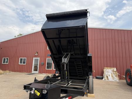 New 2027 PJ D7 DUMP TRAILER 7X14- 14K BP- 4FT Sides
