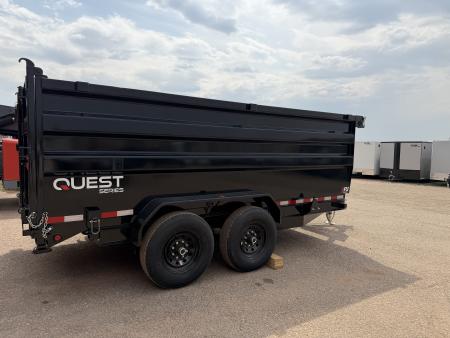 New 2027 PJ D7 DUMP TRAILER 7X14- 14K BP- 4FT Sides