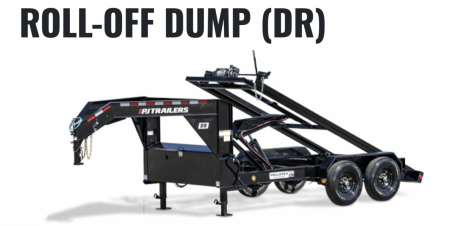 New 2027 PJ Trailers Goose Neck Roll off Dump Trailer/Bin- 14'