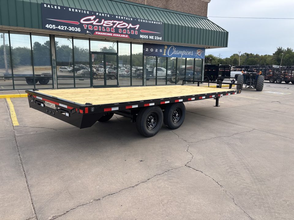 New #392591 2027 LOAD TRAIL DK 20 X 102 TANDEM AXLE BUMPER PULL DECK OVER 14K