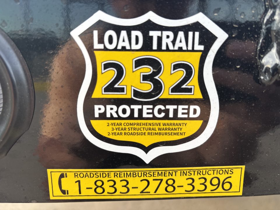New #392591 2027 LOAD TRAIL DK 20 X 102 TANDEM AXLE BUMPER PULL DECK OVER 14K