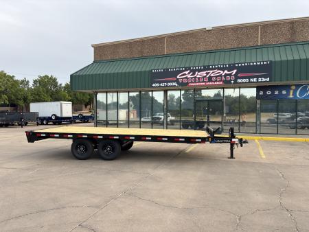 New #392591 2027 LOAD TRAIL DK 20 X 102 TANDEM AXLE BUMPER PULL DECK OVER 14K