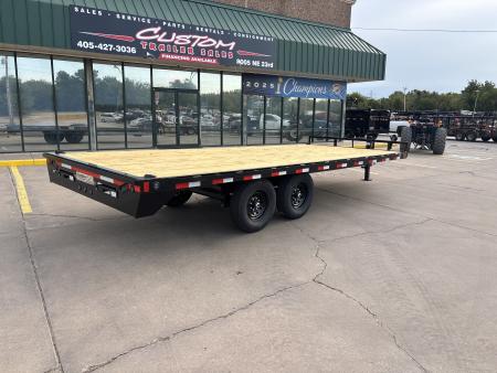 New #392591 2027 LOAD TRAIL DK 20 X 102 TANDEM AXLE BUMPER PULL DECK OVER 14K