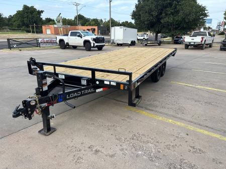 New #392591 2027 LOAD TRAIL DK 20 X 102 TANDEM AXLE BUMPER PULL DECK OVER 14K