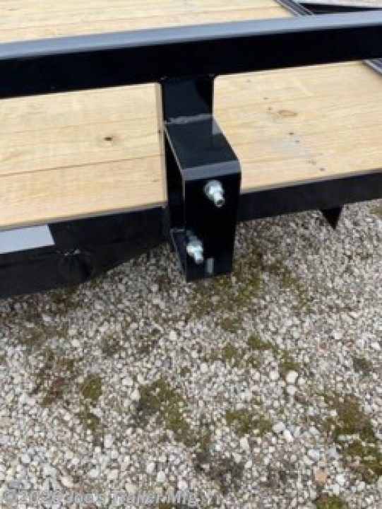 New 2026 H&H Trailers 82X14 7000 GVWR Rail Side Equipment Trailer
