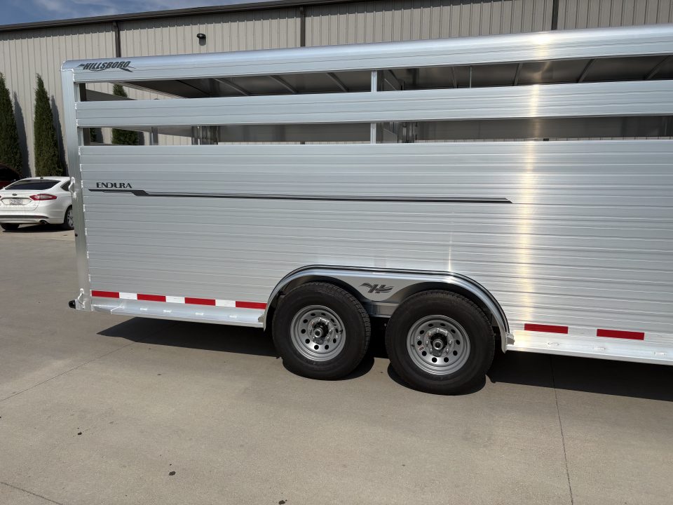 New 2027 Hillsboro Endura 7.5x26 ft Stock / Stock Combo Trailer