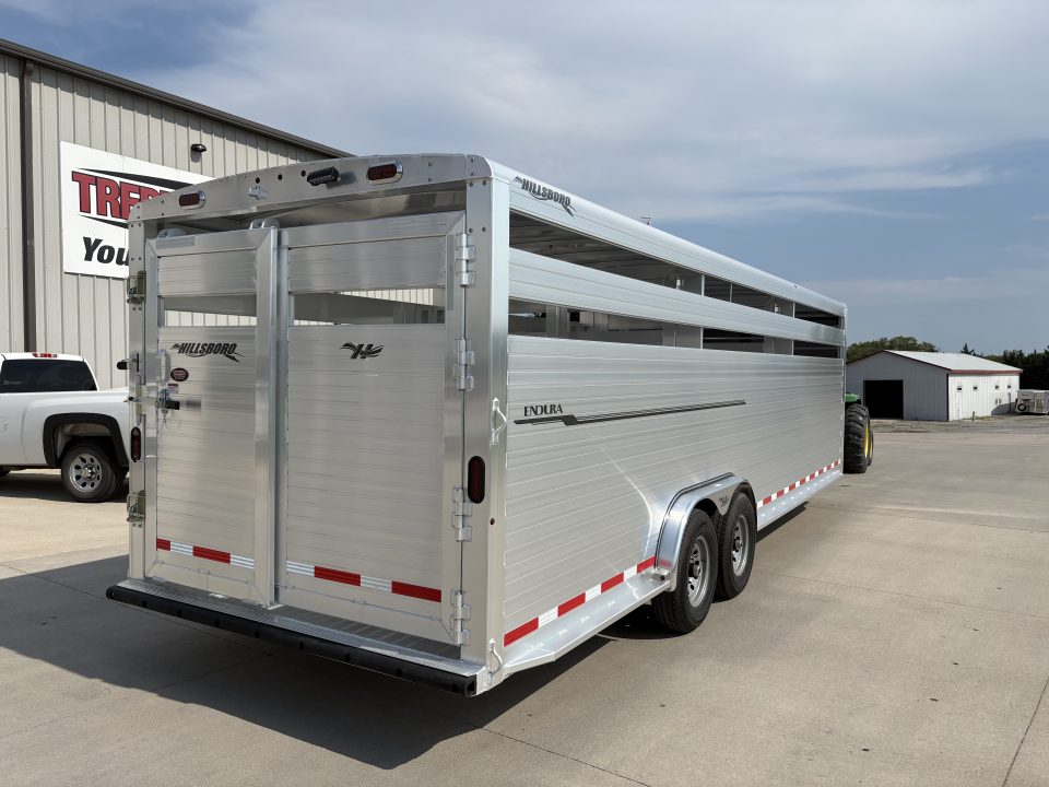 New 2027 Hillsboro Endura 7.5x26 ft Stock / Stock Combo Trailer