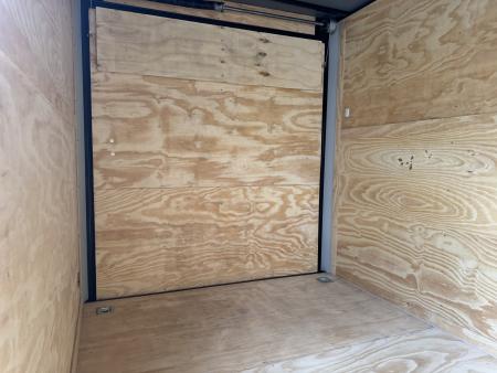 New 2026 Maximum Cargo Trailers 7X12TA Cargo / Enclosed Trailer *CHARCOAL W/ BLACK