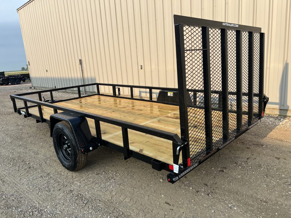 New 2027 H&H Trailers 14' RS8214-030 Utility Trailer