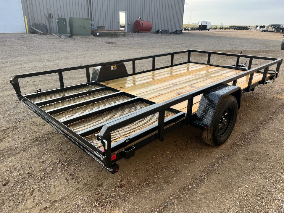 New 2027 H&H Trailers 14' RS8214-030 Utility Trailer