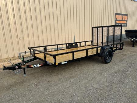 New 2027 H&H Trailers 14' RS8214-030 Utility Trailer