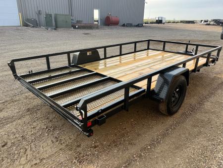 New 2027 H&H Trailers 14' RS8214-030 Utility Trailer