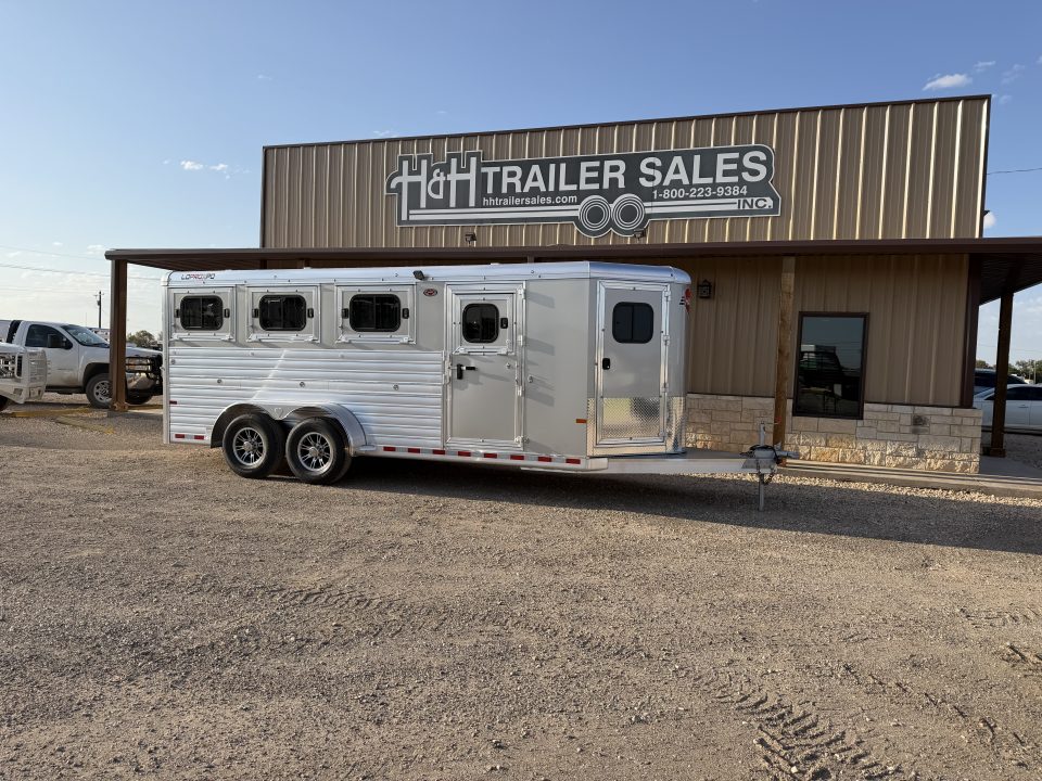 New 2027 Hart Trailer LOWPROEXPO 8 PEN BH Stock / Stock Combo Trailer