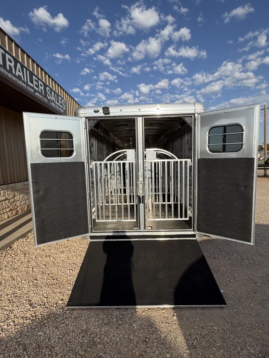 New 2027 Hart Trailer LOWPROEXPO 8 PEN BH Stock / Stock Combo Trailer