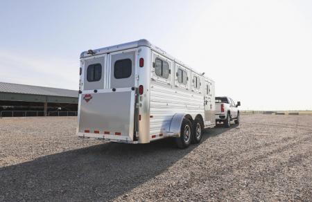 New 2027 Hart Trailer LOWPROEXPO 8 PEN BH Stock / Stock Combo Trailer
