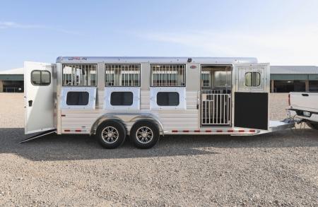 New 2027 Hart Trailer LOWPROEXPO 8 PEN BH Stock / Stock Combo Trailer