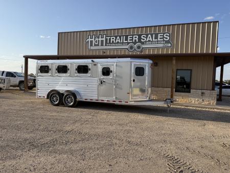 New 2027 Hart Trailer LOWPROEXPO 8 PEN BH Stock / Stock Combo Trailer
