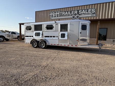New 2027 Hart Trailer LOWPROEXPO 8 PEN BH Stock / Stock Combo Trailer
