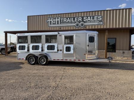 New 2027 Hart Trailer LOWPROEXPO 8 PEN BH Stock / Stock Combo Trailer