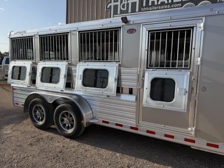 New 2027 Hart Trailer LOWPROEXPO 8 PEN BH Stock / Stock Combo Trailer