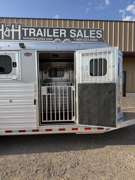 New 2027 Hart Trailer LOWPROEXPO 8 PEN BH Stock / Stock Combo Trailer