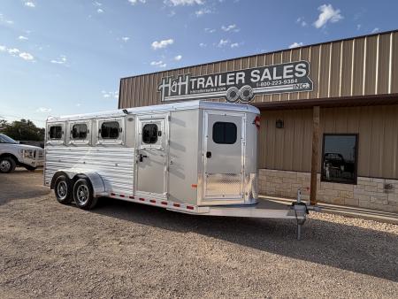 New 2027 Hart Trailer LOWPROEXPO 8 PEN BH Stock / Stock Combo Trailer