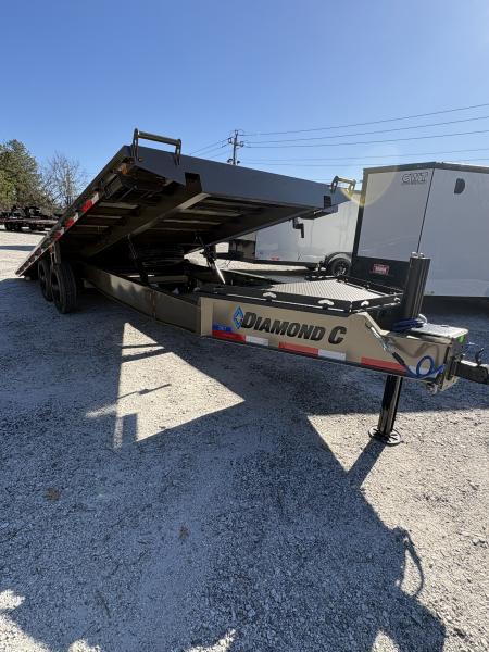 New 2027 Diamond C 8.5x22 Equipment, Full Bed Power Tilt, 23K GVWR DET 210