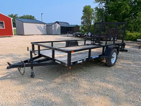 Used 2015 USED Sure-Trac 72 x 12 Utility Trailer